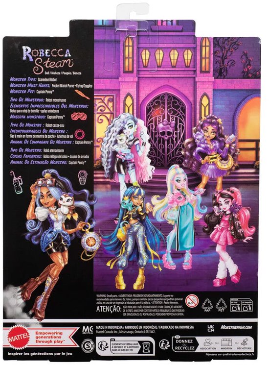 Monster High Robecca Steam - Modepop van Merkloos — afbeelding 2