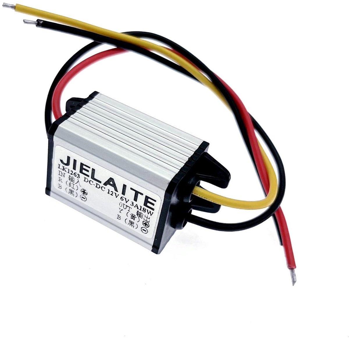 Allecto - 12V naar 6V DC step down converter - Buck converter - Compact formaat - Voltage converter - Geschikt voor vrachtwagen en boot