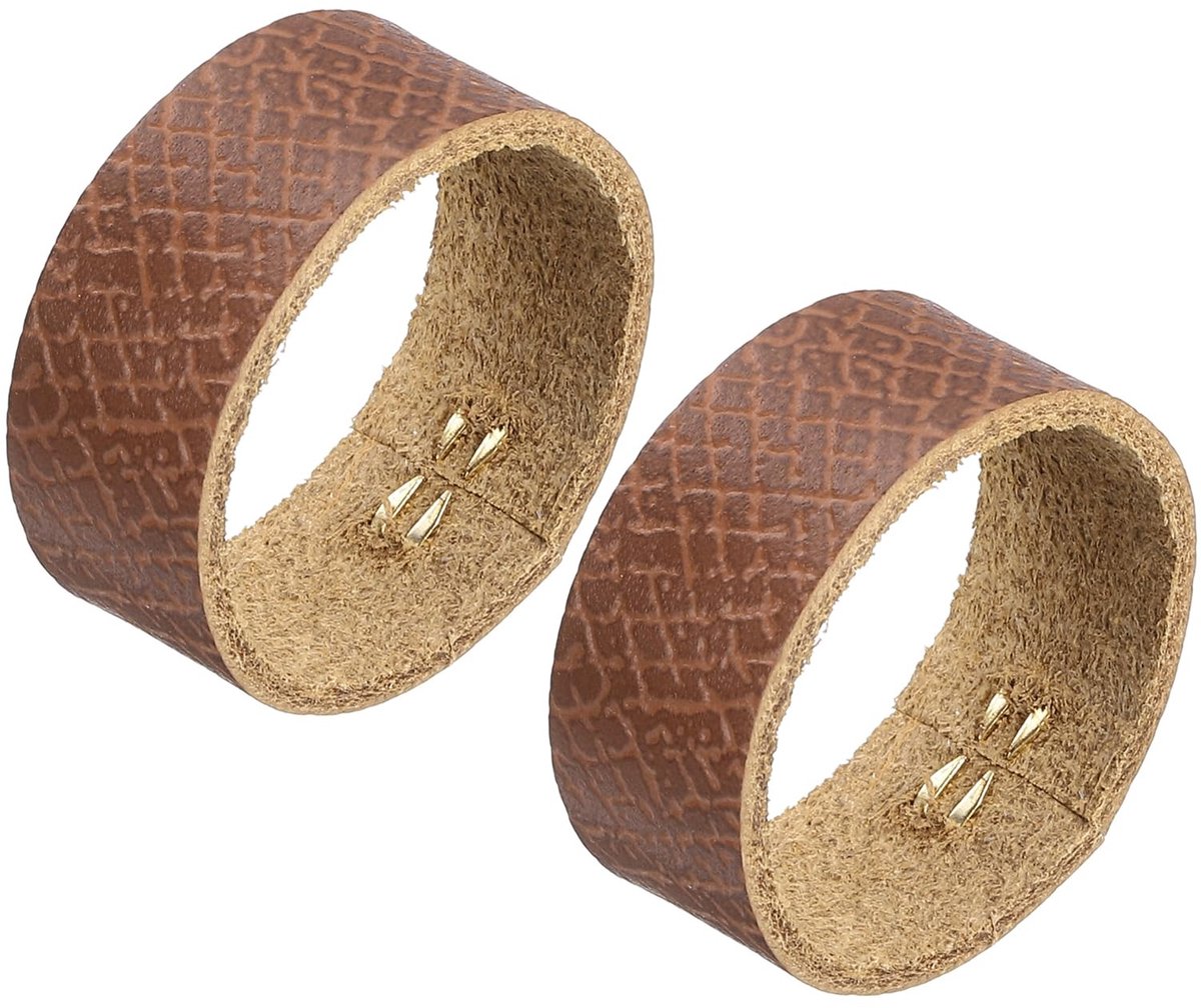 NTHProducts - Leather Belt Loop Holders - Vervangende riemhouder - Bruin - Accessoires voor riemen - Geschikt voor volwassenen - 2 stuks