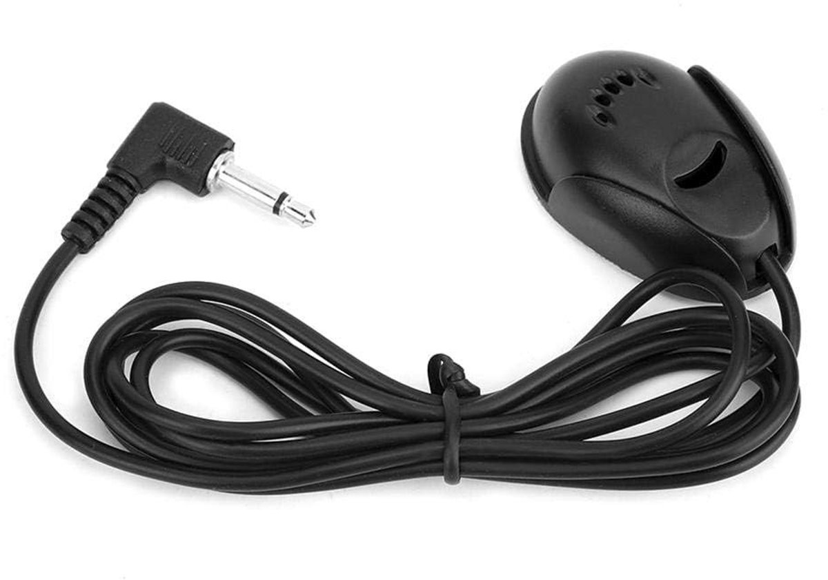 ONF3 - Car Microphone - Externe Microfoon - Geschikt voor Auto - Zwart - Bluetooth Verbinding - Ideaal voor Radio en GPS