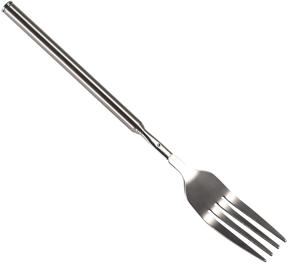 Seb3 - Telescopische Vork - Verstelbare Lengte - 22 tot 64 cm - Ideaal voor BBQ en Picknick - Stijlvol en Praktisch