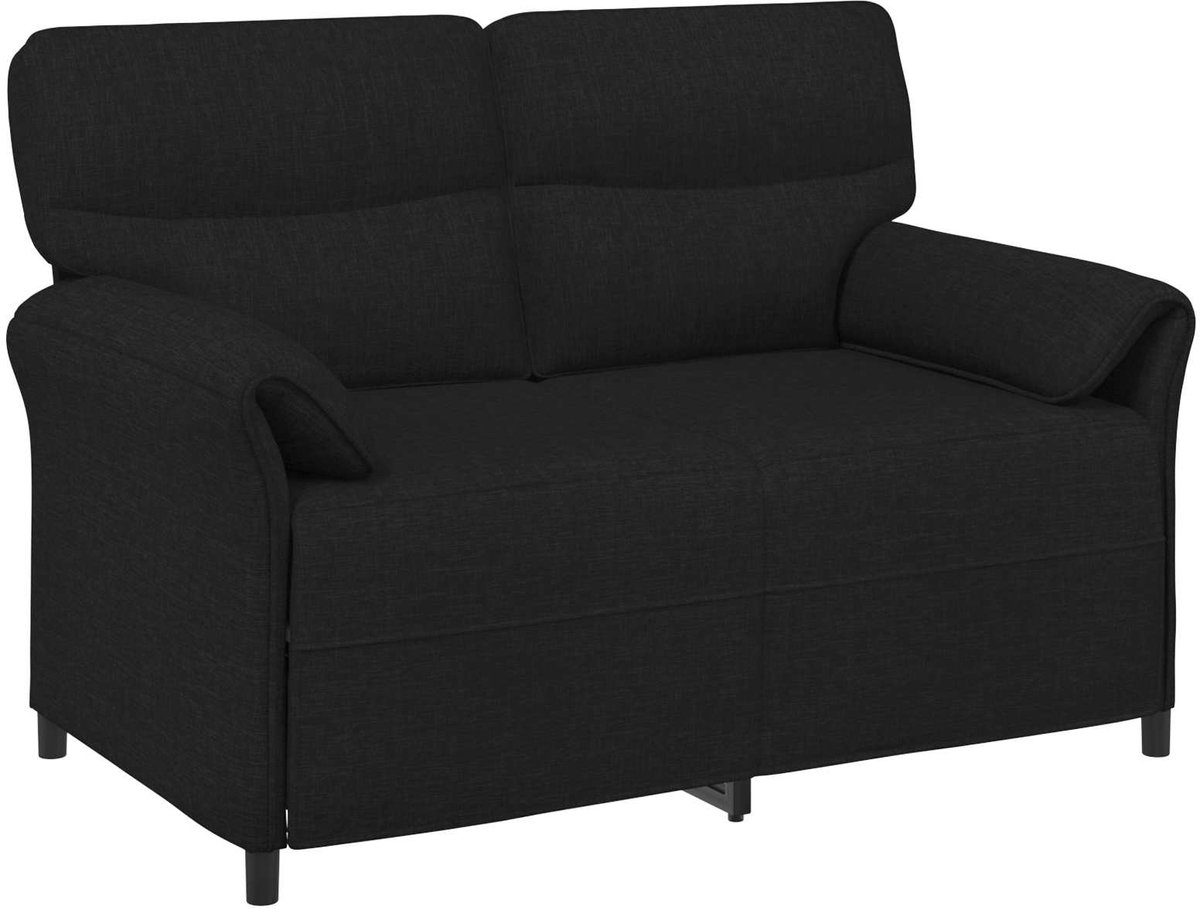 vidaXL - Bank - 100% - polyester - metalen - frame - MDF, - Multiplex