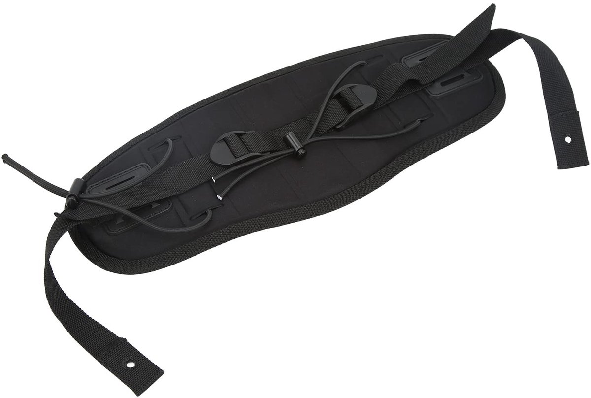 Allecto - Kajak Rugleuning - Verstelbare Rugband - Comfortabel en Ondersteunend - Universeel Formaat - Voor Kano en Speedboot - Ideaal voor Kajakke...
