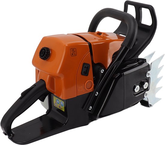 G660 benzinekettingzaagmotor met ergonomische handgreep, kunststof en ijzeren behuizing, snellere start, snelstopfunctie, accessoire voor kettingzaagmotor — afbeelding 3