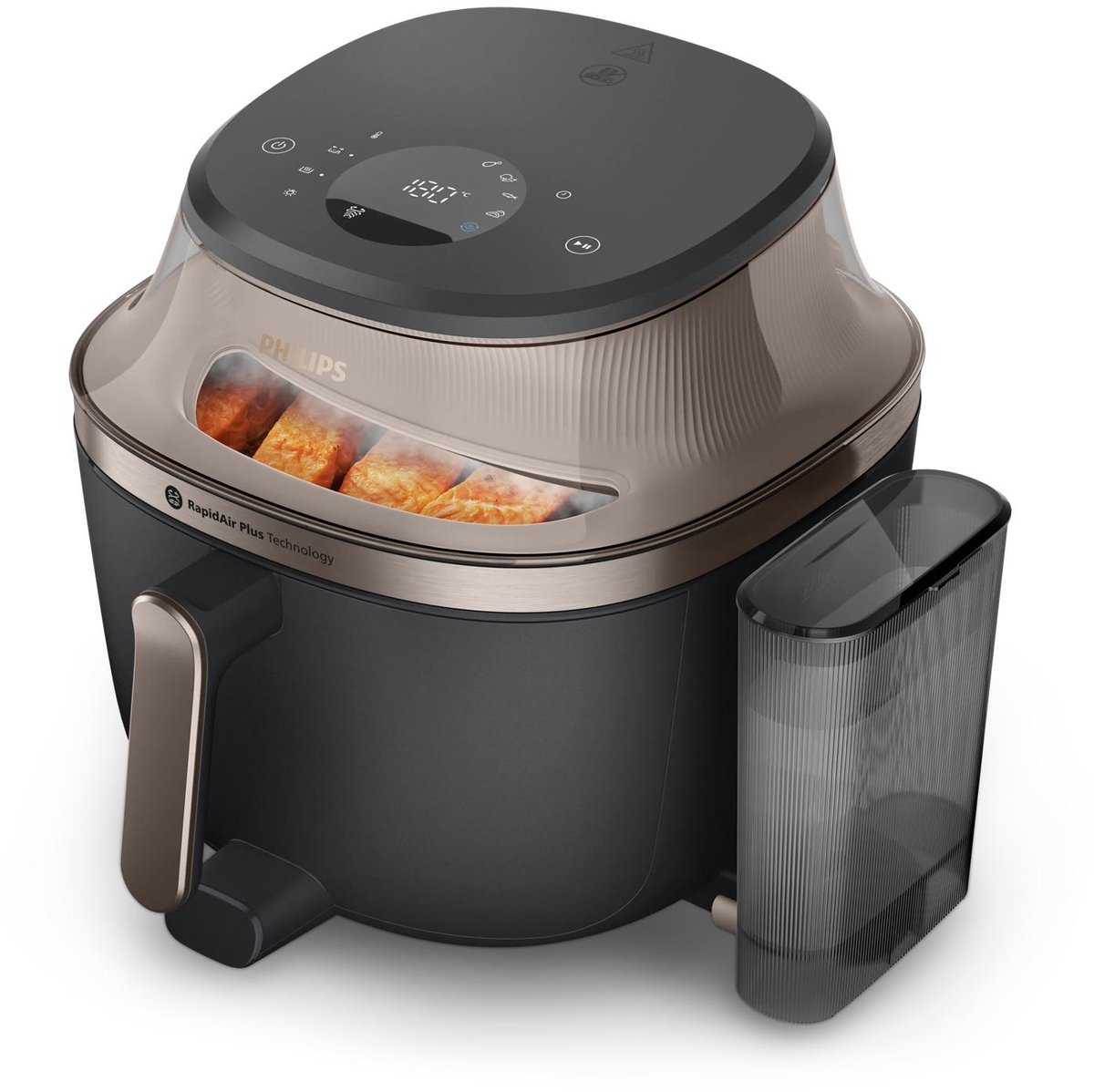 Philips 5000 series Airfryer - NA547/07 - Stoomfunctie en uitschuifbare rail - 7,2 l - HomeID — afbeelding 1