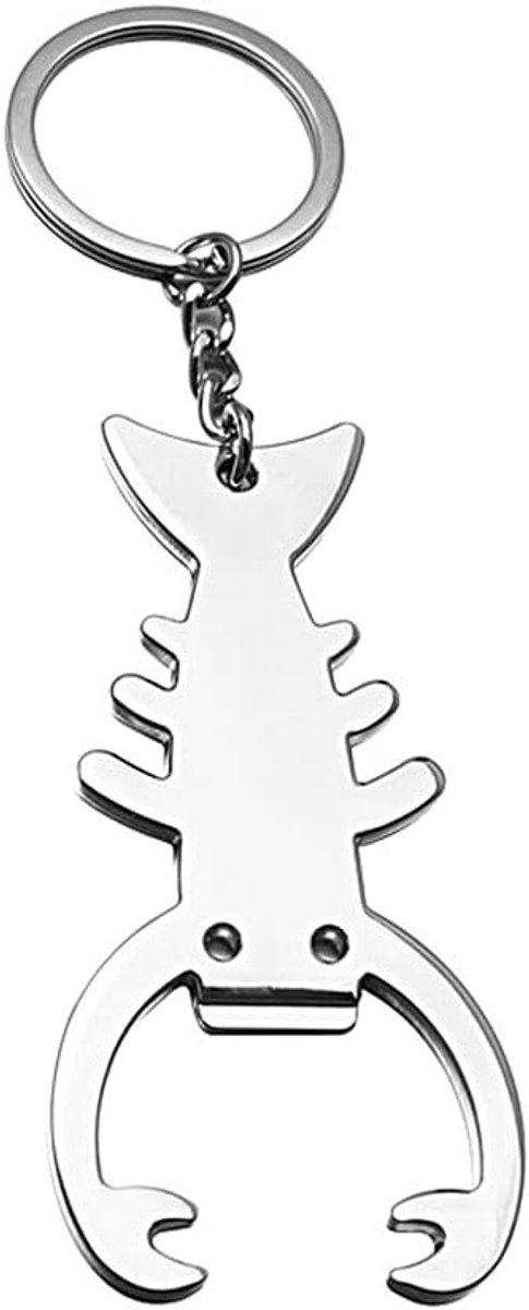 Unieke Sleutelhanger Flesopener van Zinklegering - Scorpion en Beer Ontwerp - Perfect Cadeau voor Mannen en Vrouwen, Ideaal voor Feesten en Barbecues