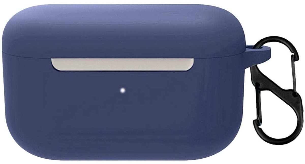 Dailygoody - Siliconen beschermhoes - Waterdichte case - Zwart - Oplaadcover - Draadloos - Geschikt voor Echo Buds (2e generatie) - Vloeibare siliconen