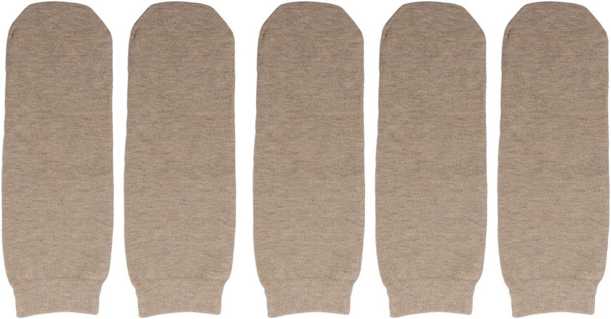 Zachte en Ademend Compressiekousen voor Amputaties, 5 Stuks, Onder de Knie, Ondersteuning en Bescherming voor Protheses, Ideaal voor Comfort en Genezing