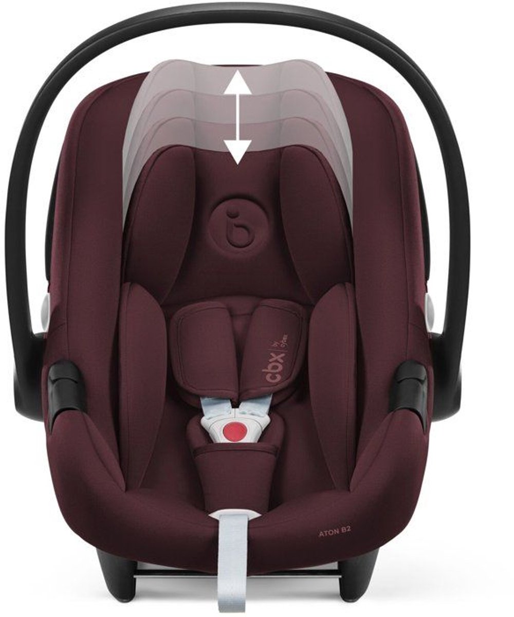 Autostoel - CBX BY CYBEX - ATON B2 - Groep 0+ - i-Size - Verkleiner - Rood