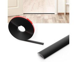 Zelfklevende overgangsprofiel van PVC, 3 m x 3,5 cm, voor vloeren, zonder boren, voor tegels en laminaat, hoogteverstelling en afwerking