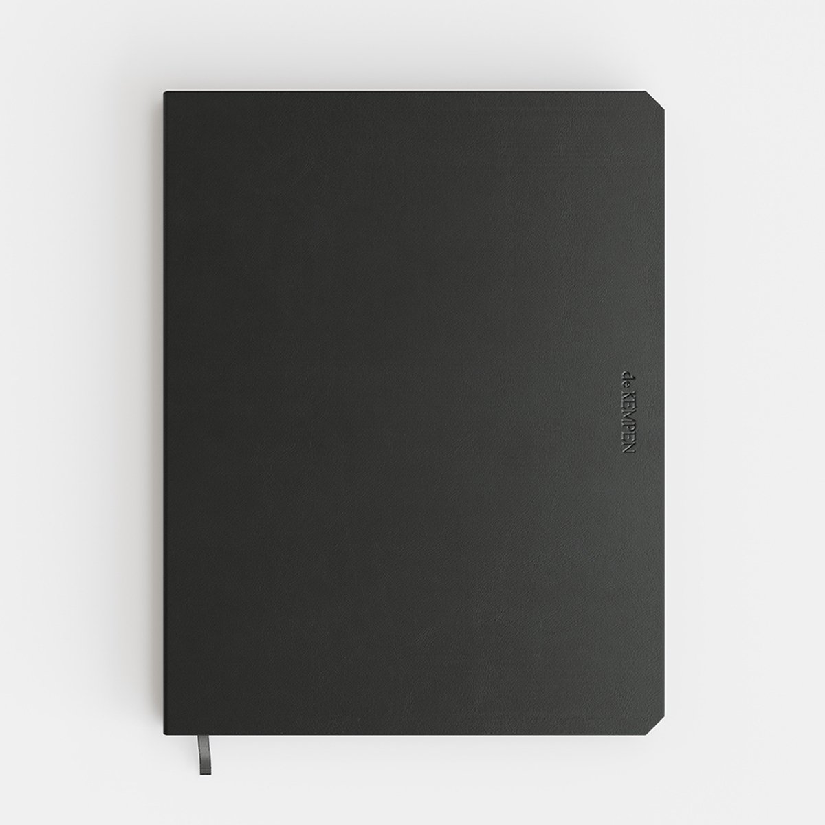 De Kempen - Agenda 2027 - Weekly Planner - Vlakliggend - Marmeren Schutblad - Large 17.1 x 22 cm - Ashblack/Zwart