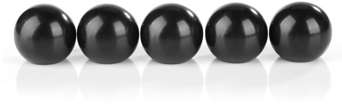 Dailygoods- Handvat 5 Stuks - Bakeliet - Geïsoleerd - Ronde Knop - Reserveonderdelen - M8 x 32 - Hoogwaardige Kwaliteit