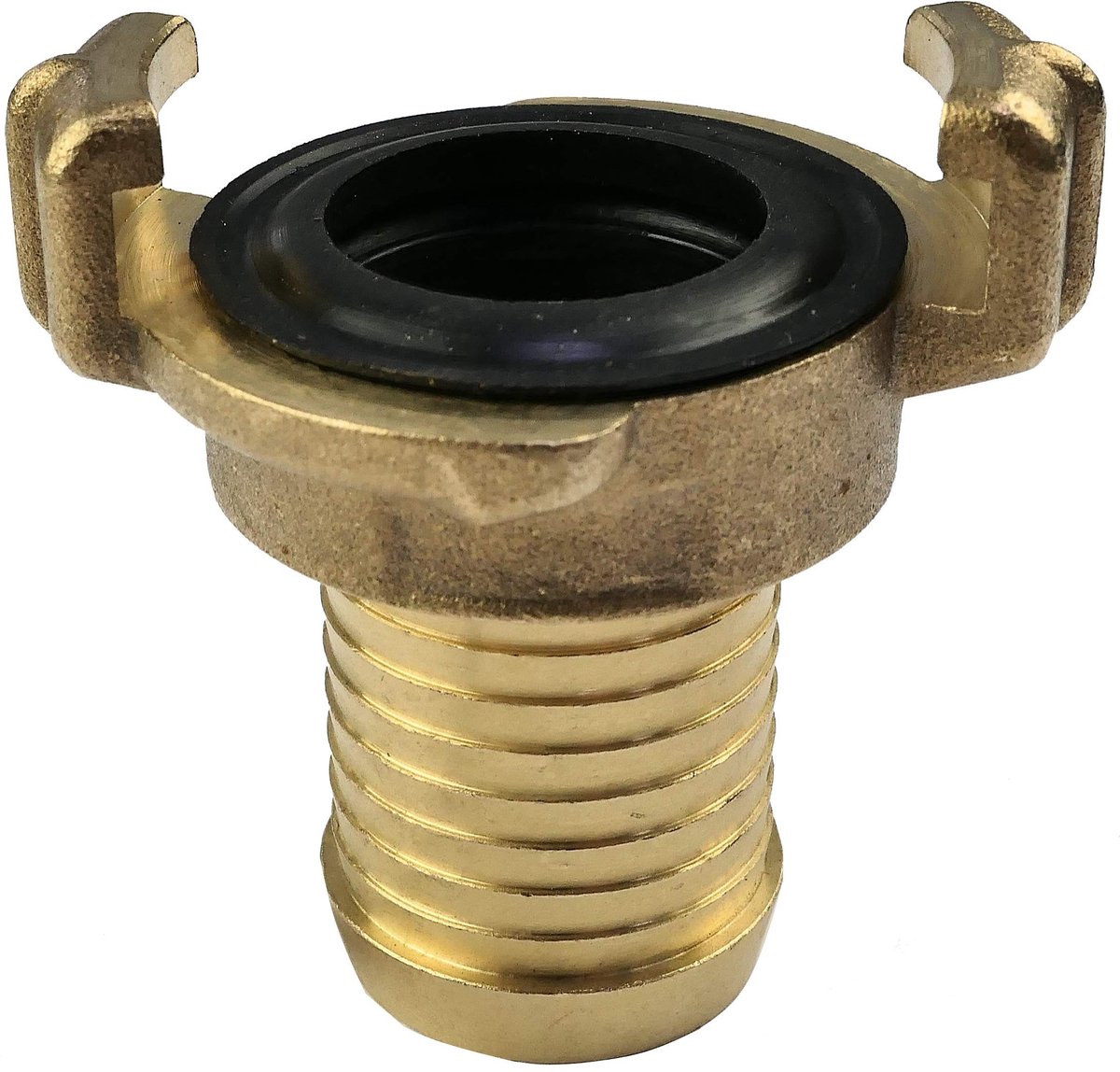 Dailygoody - Snelle Waterslangkoppeling - Kattenkopkoppeling - Gegolfde Mof-Draaikoppeling - 1'' - Bronzen - Tuinslangconnector - Ideaal voor tuinen -...