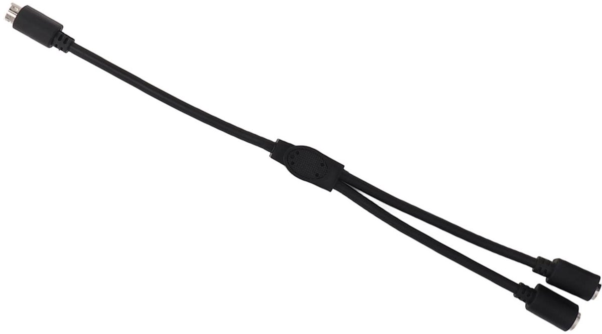 Dailygoody - Y Splitter Kabel 6PIN MINI DIN - 2x 6PIN MINI DIN Socket voor PS - Plug and Play