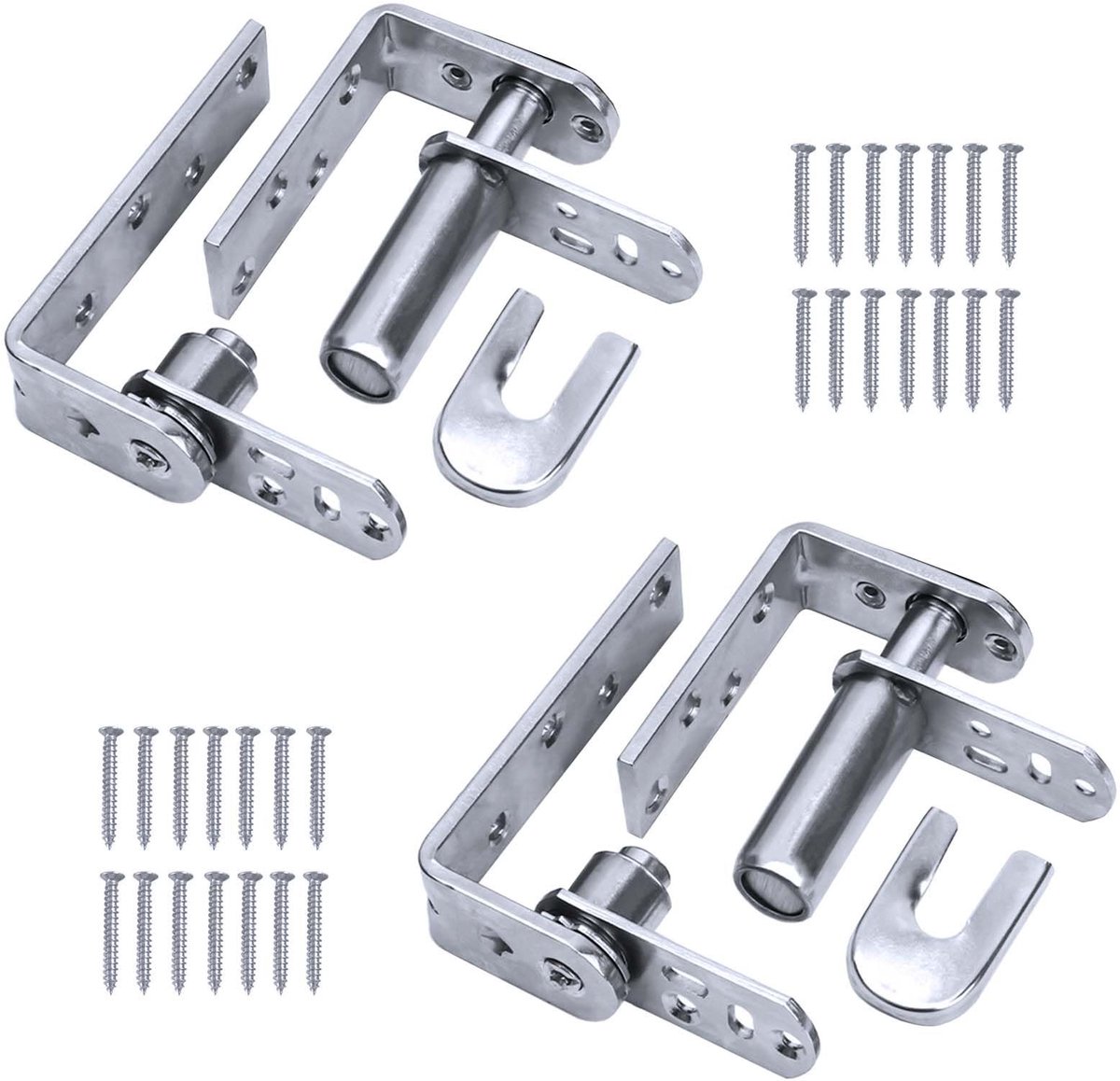 Dailygoods- Deurenhinges Hoogwaardige Roestvrij Staal - Zelfsluitende