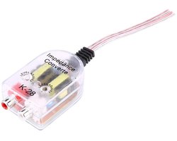 Dailygoody - Auto Versterker Subwoofer Regulator - Luidsprekerfilter - Hoog naar Laag Conversie - Compact Formaat - Signaalomzetter - Geschikt voor Au