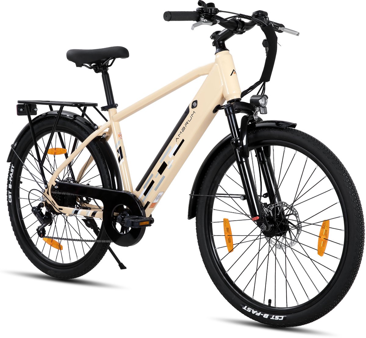 HILAND Rhythm elektrische stadsfiets - 26 inch - 250W motor - Geel