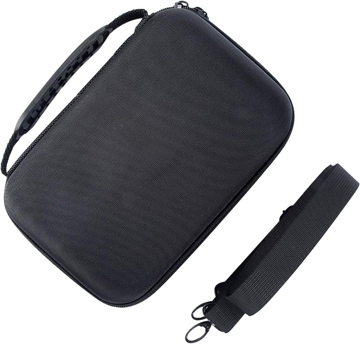 Draagbare hardcase voor draadloze luidspreker, ideaal voor reizen en opslag (Zwart, Stijl 2)