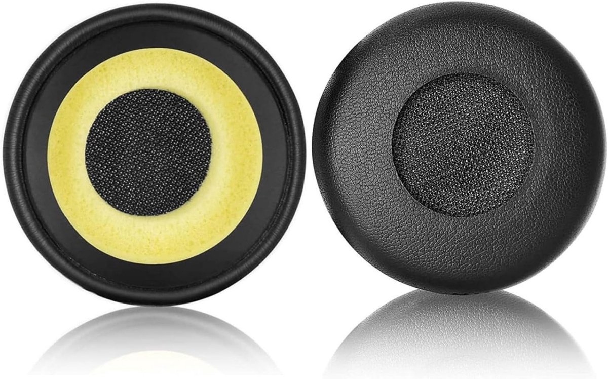Zachte Oorkussens van Geheugenfoam voor Jabra Evolve Hoofdtelefoons - Comfortabele Vervangende Oorkussens van Kunstleer voor Optimale Geluidsisolatie en Langdurig Gebruik