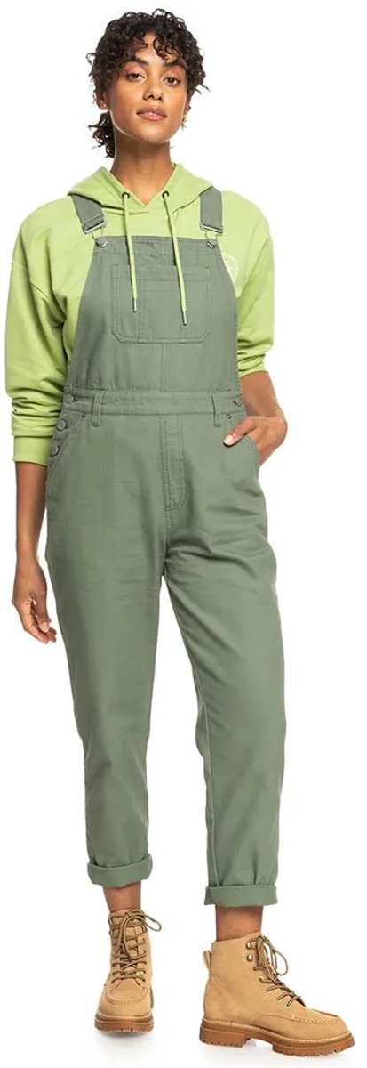 Roxy Eternal Change Mouwloze Overall S Vrouw Groen