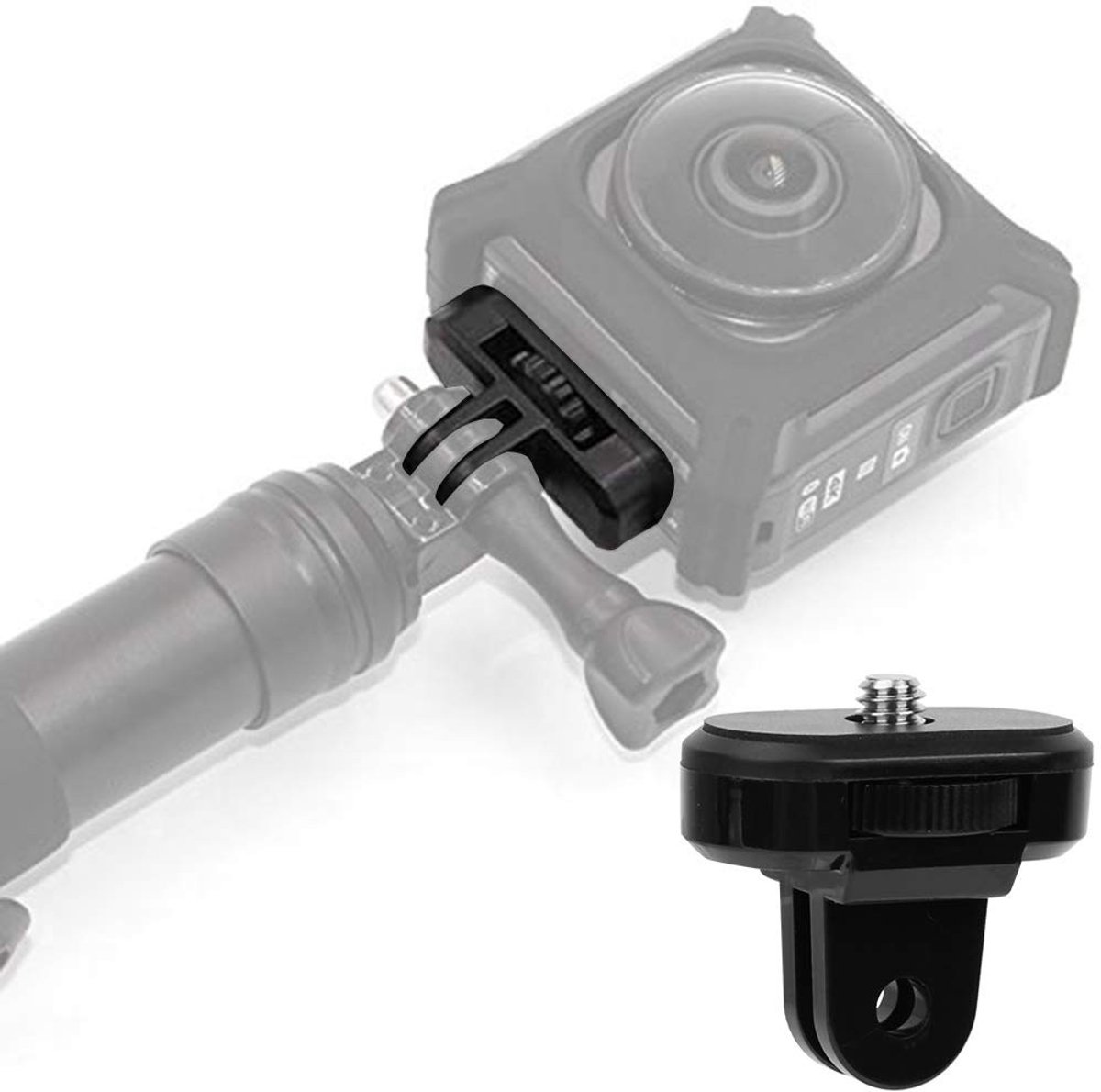 Universele 1/4 inch Statief Adapter voor Camera en Actioncam Bevestiging