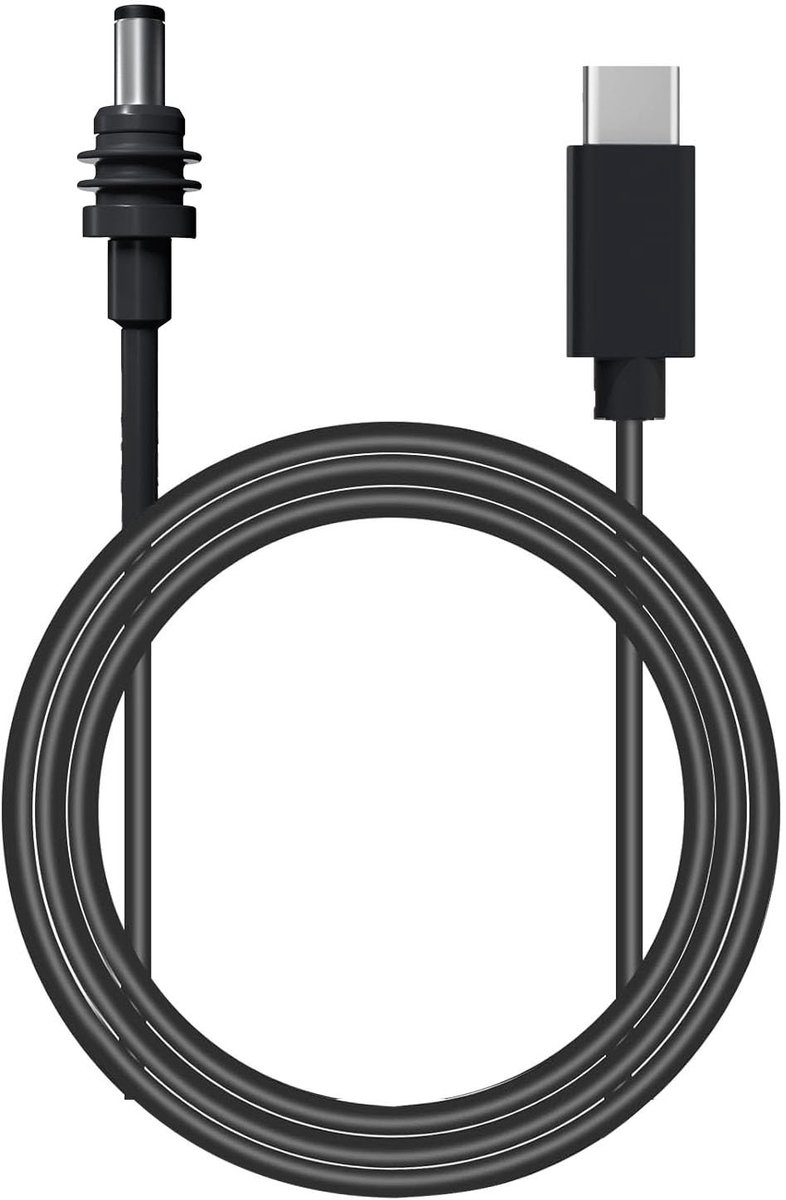 Allecto - Mini kabel - 100W Usb C naar Dc voedingskabel - 2 m