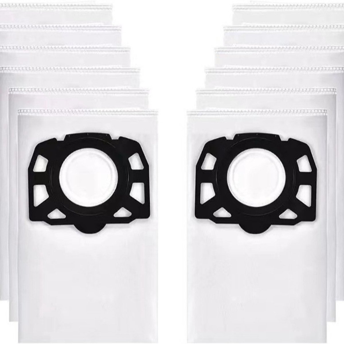 10x Stofzuigerzakken geschikt voor Karcher WD2 Plus, WD3, KWD1, KWD2, KWD3, WD3.200 - WD3.800 M - stofzuigzak stofzakken