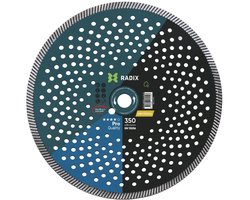 Radix - Universele diamantschijf - 350 x 25,4 mm - Turbo - Pro