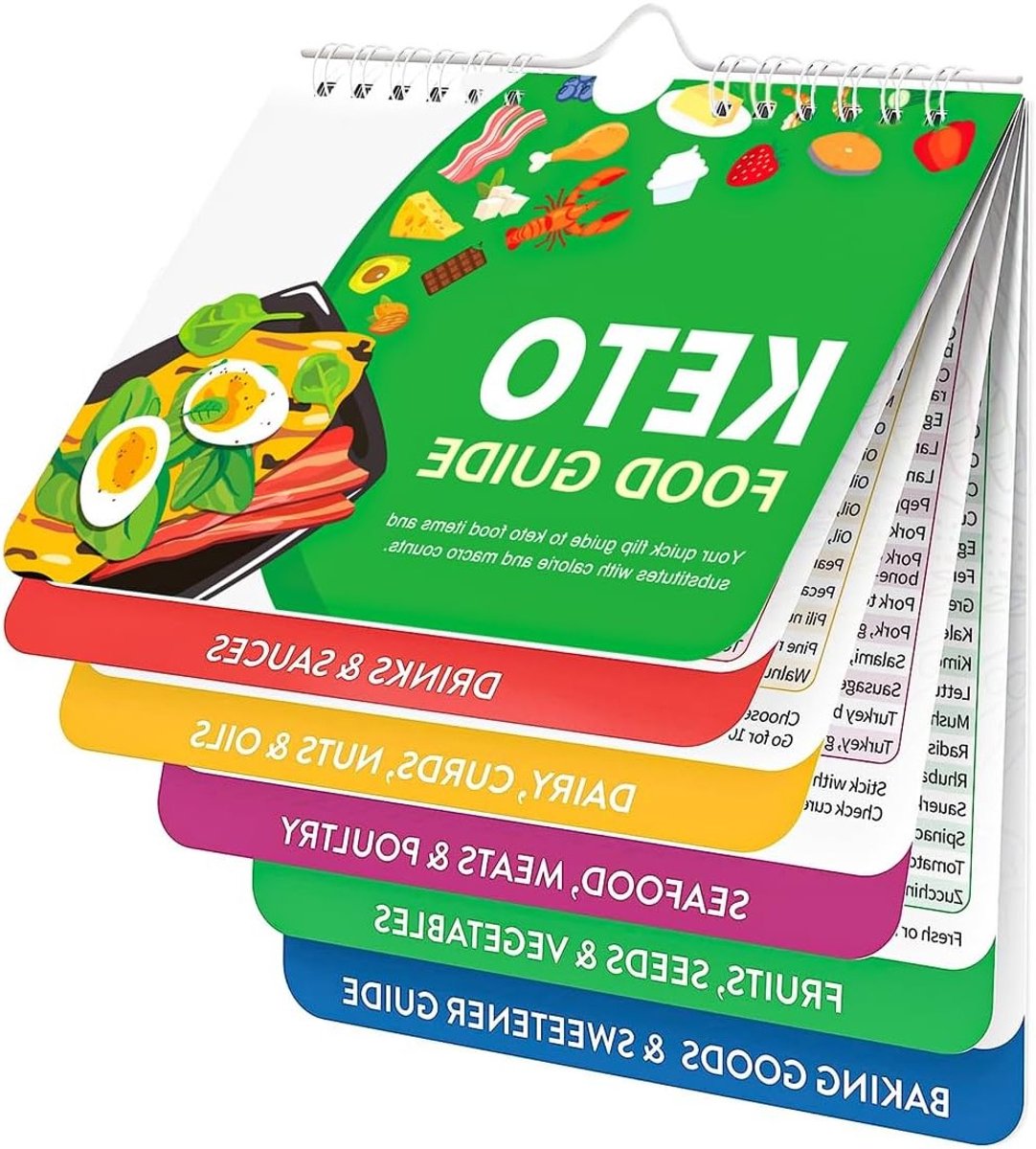 Keto Dieet Startkit voor Beginners met Ketogene Planningsgids, Laag Koolhydraat Maaltijdplan en Bakrecepten voor Gewichtsverlies