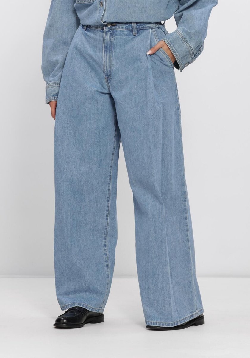 EDITED Alani Jeans Jeans Dames - Broek - Lichtblauw - Maat 38
