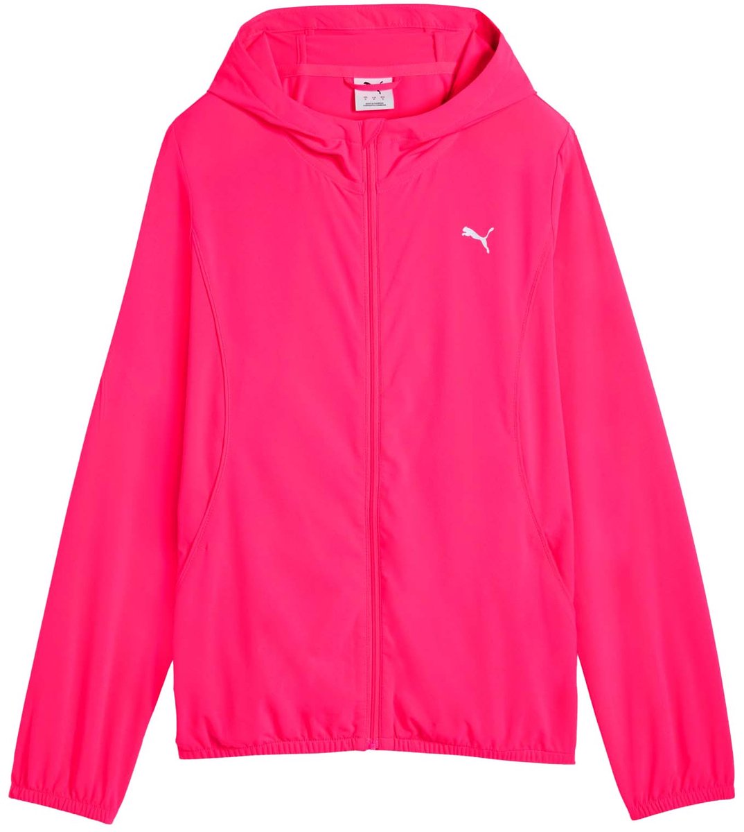 Puma Run Velocity Geweven Jas W Sportswear Vrouwen Roze