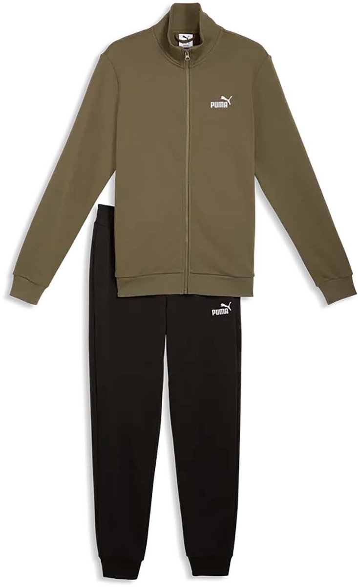 Trainingsjassen Puma Ess Sweat Suit Tr Sportswear Volwassen Groen