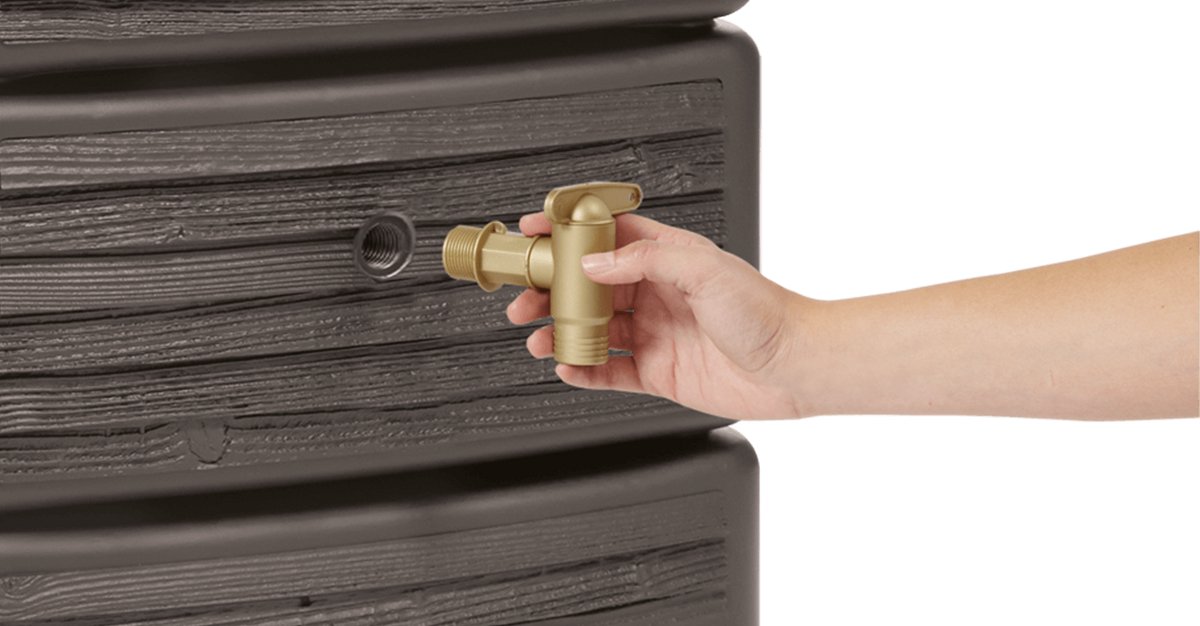 Garantia 4Rain Regenton Slim - 350 Liter