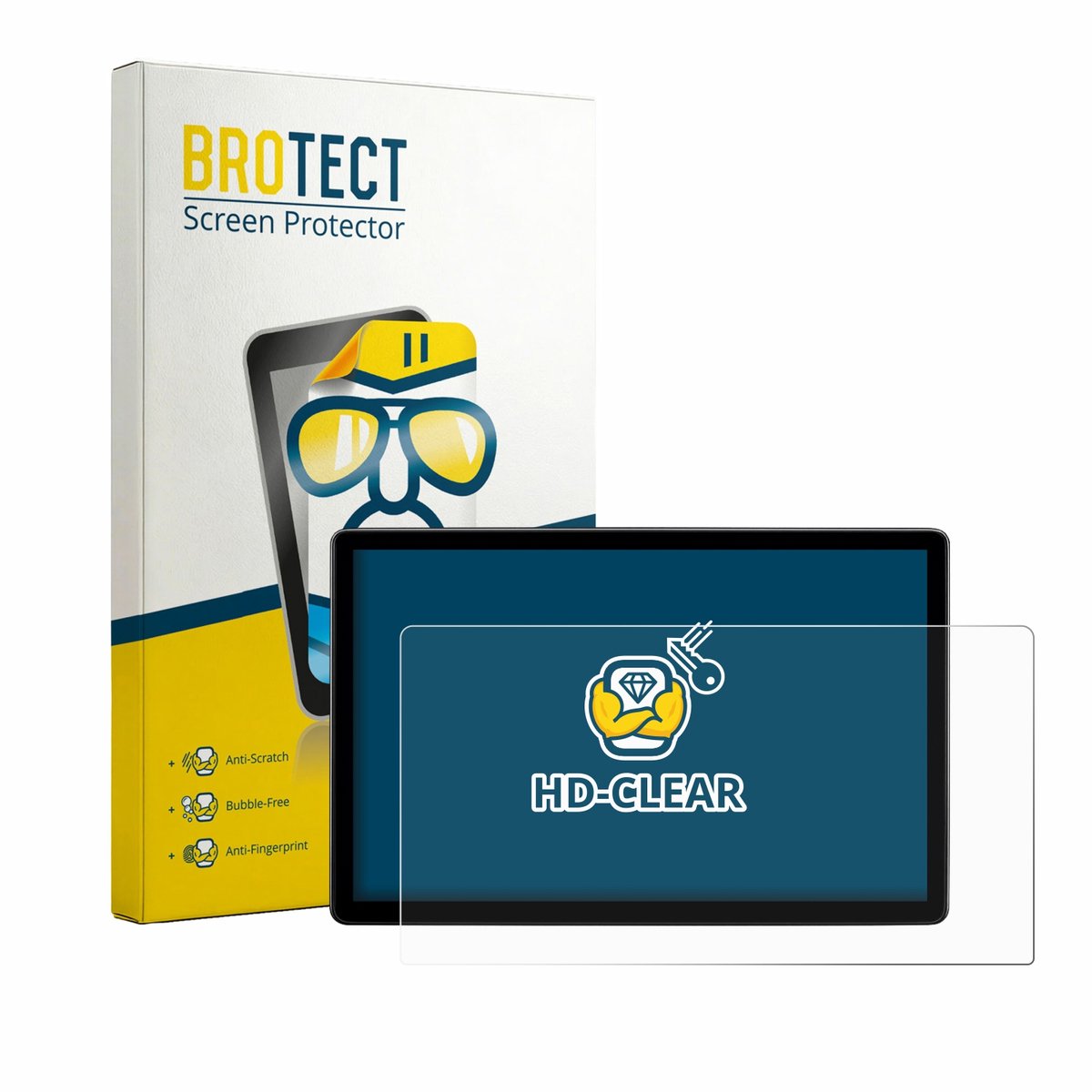 BROTECT - Screenprotector voor Skoda Elroq 85 2026 - Folie Beschermfolie transparant
