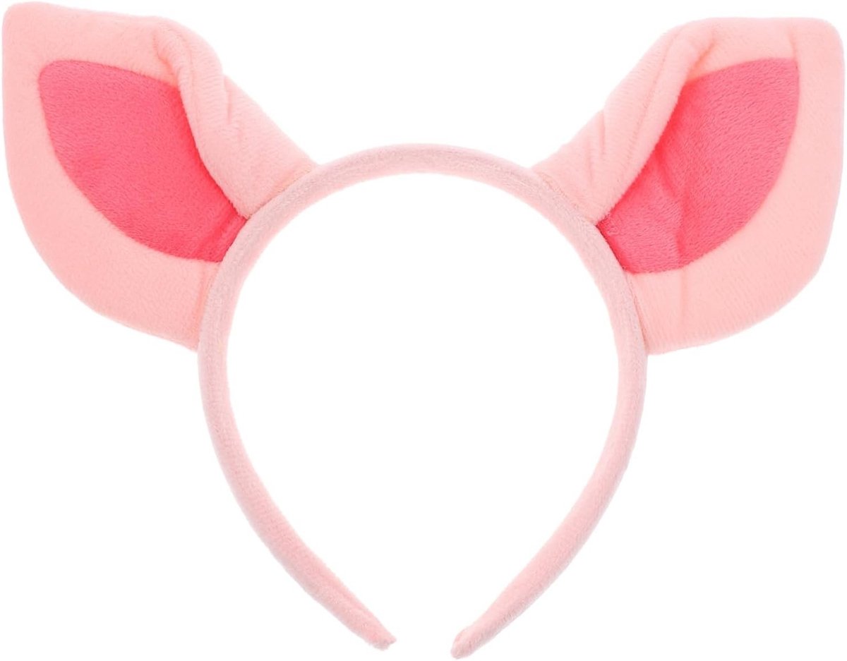 Roze Puppy Oren Haarband voor Halloween - Dieren Cosplay Haaraccessoire voor Feestelijke Kostuums en Optredens