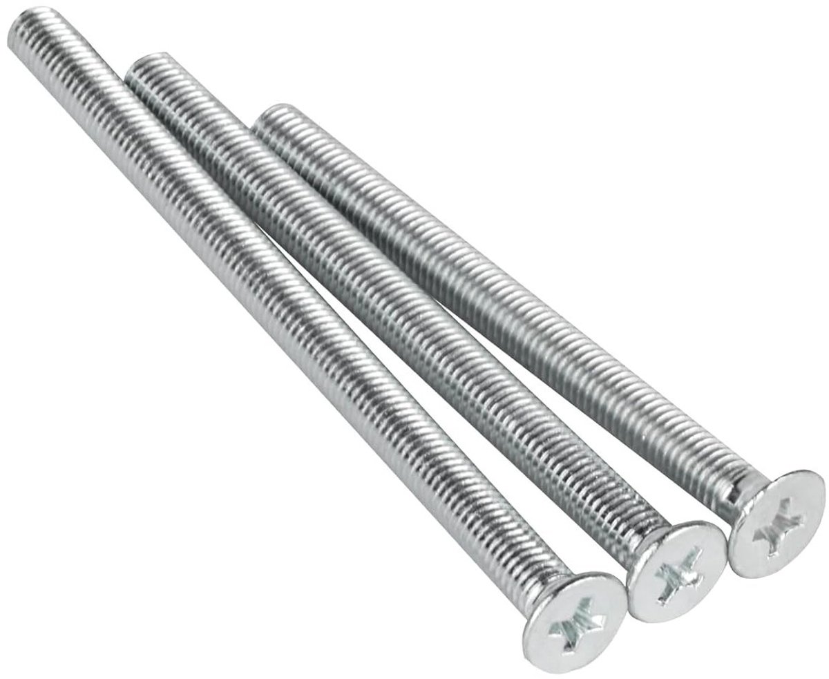 30 Stuks M5 Verzonken Schroeven, Platkop Schroeven, Volledige Draad Schroeven voor Machines, DIN 965, Ideaal voor Bevestiging en Montage