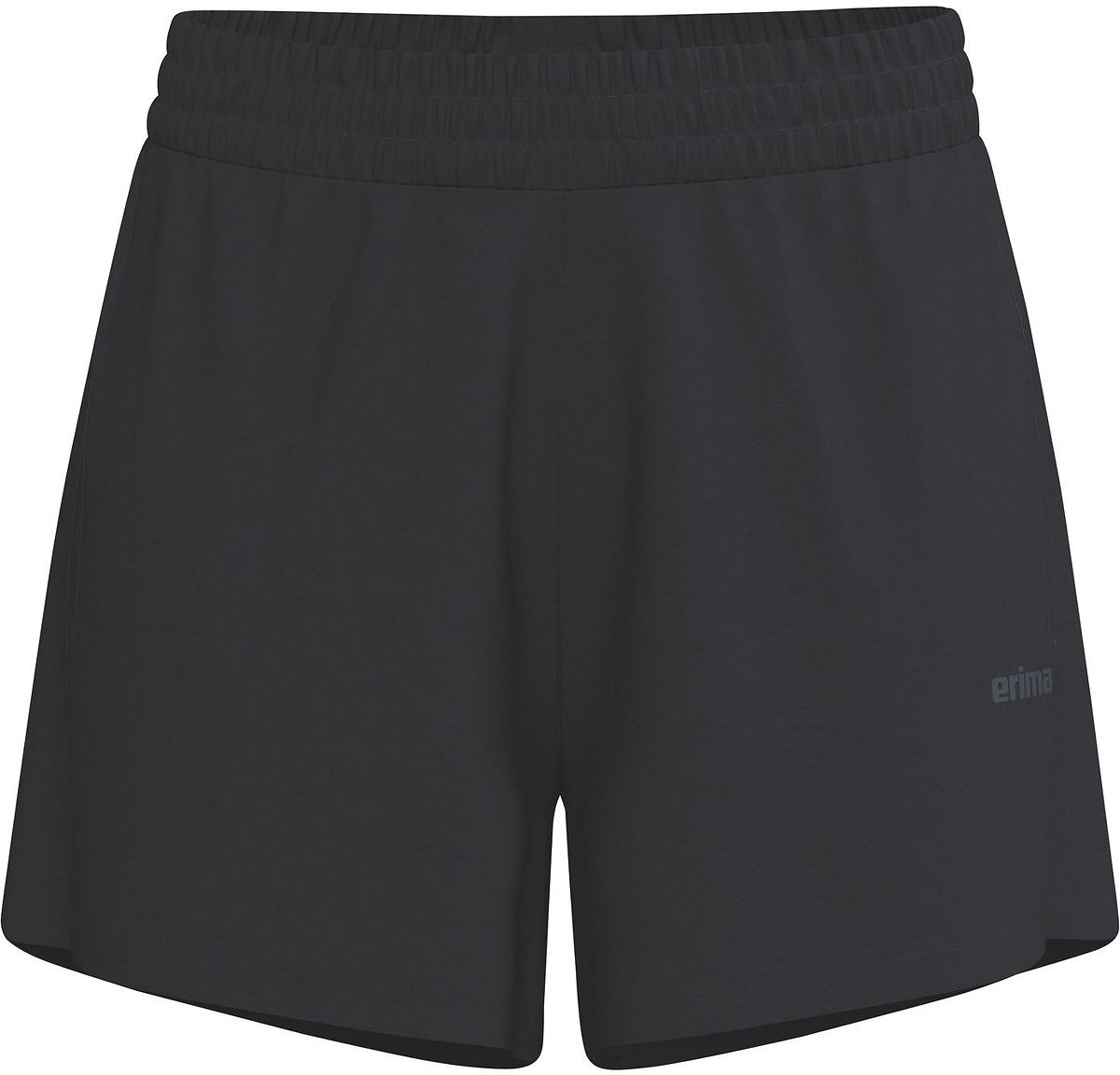 1200x1152.jpg Erima Ts Sweatshort Dames - Zwart | Maat: 42 - Afbeelding 1