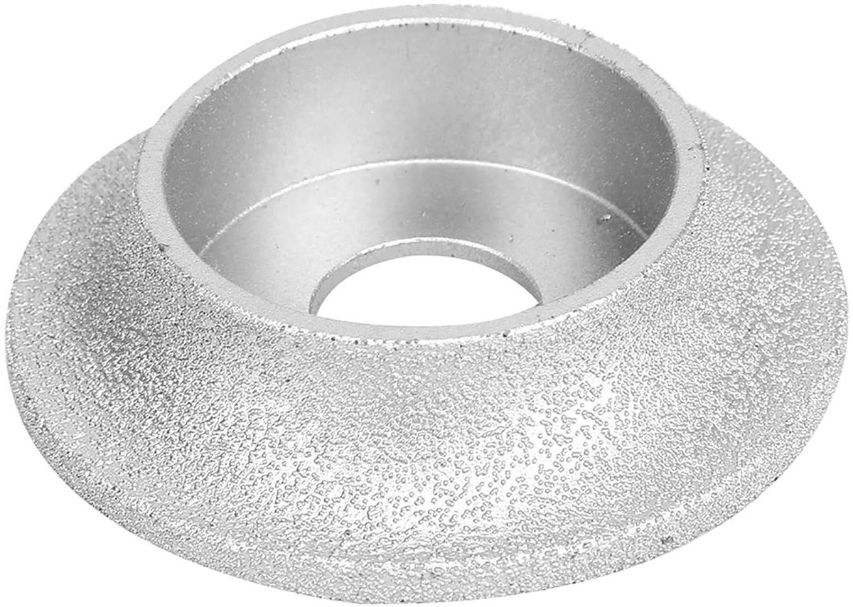 Diamant slijpschijf met gebrande diamant voor keramiek, marmer en steen - 1,5 mm, slijpen, polijsten, precisiewerk