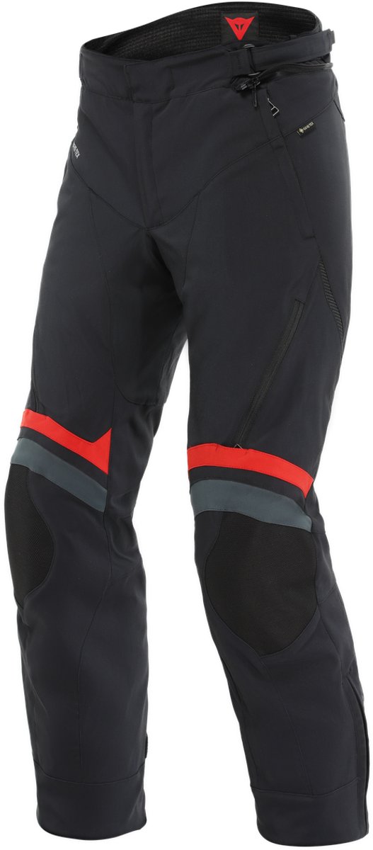 Dainese Carve Master 3 Gore-Tex Zwart Lava Rood Motorbroek - Broek
