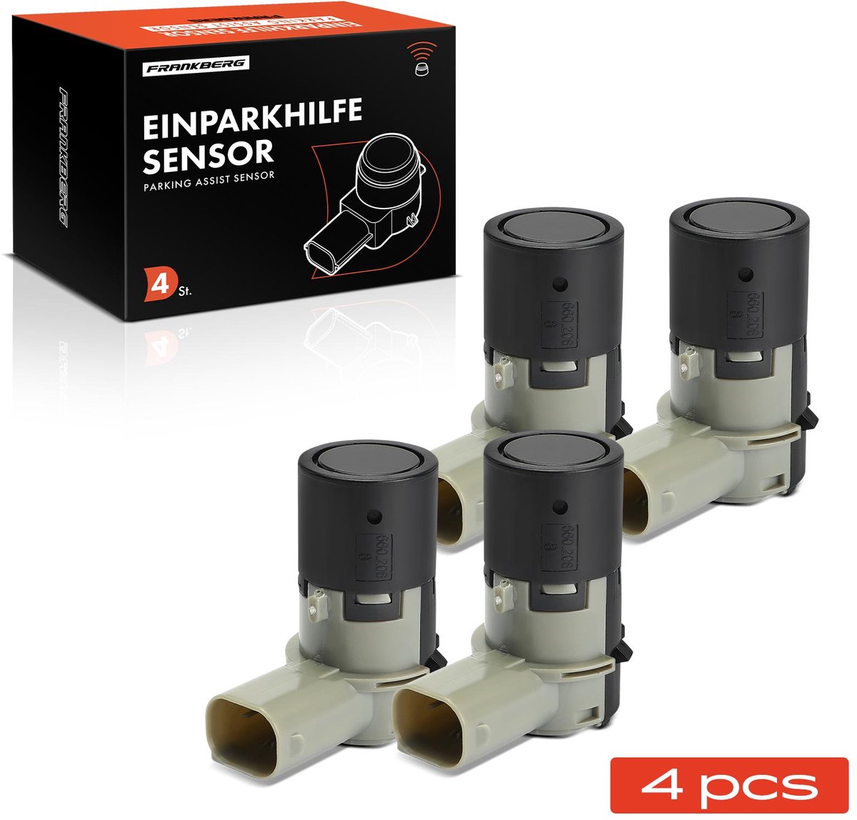 Frankberg 4x Parksensor PDC Sensor Achter voor Citroën