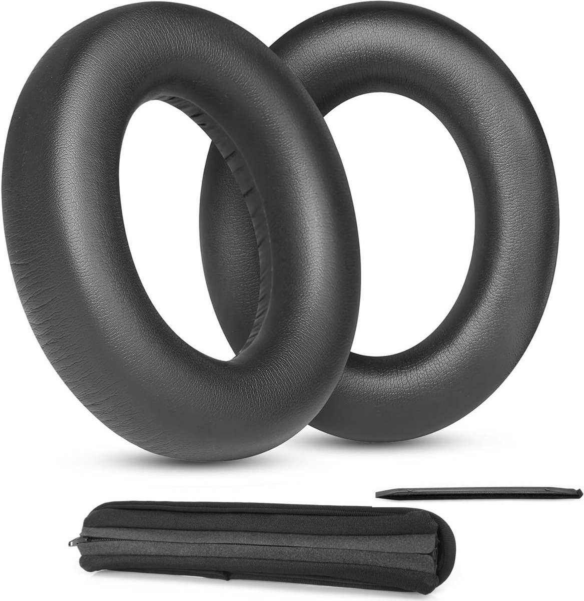 Vervangende Oorkussens en Hoofdband Pad voor Bluetooth Noise Cancelling Hoofdtelefoons met Comfortabele Hoofdband Covers
