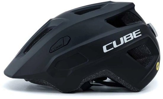 CUBE Fietshelm Linok - Kinderhelm - 11 Ventilatiegaten - Met LED-lamp - MIPS - EPS In-Mould - 49-55 cm - S - Zwart van CUBE — afbeelding 2