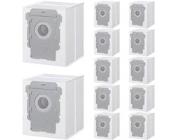 Killogood 12 stuks Stofzuiger Zakken voor iRobot Roomba i7 - i3 - j7 - s9 - Vuilopvangzak Compatibel met i -e -j en s Serie