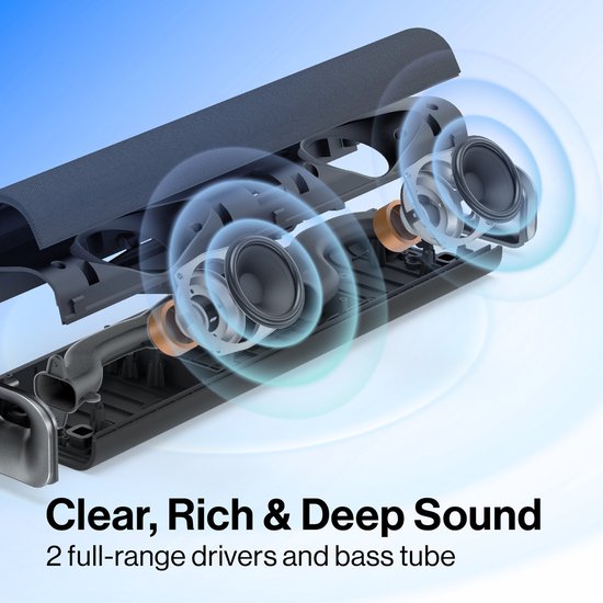 OXS Thunder Lite Gaming Soundbar - 2.0 Gaming Sound System van OXS — afbeelding 2