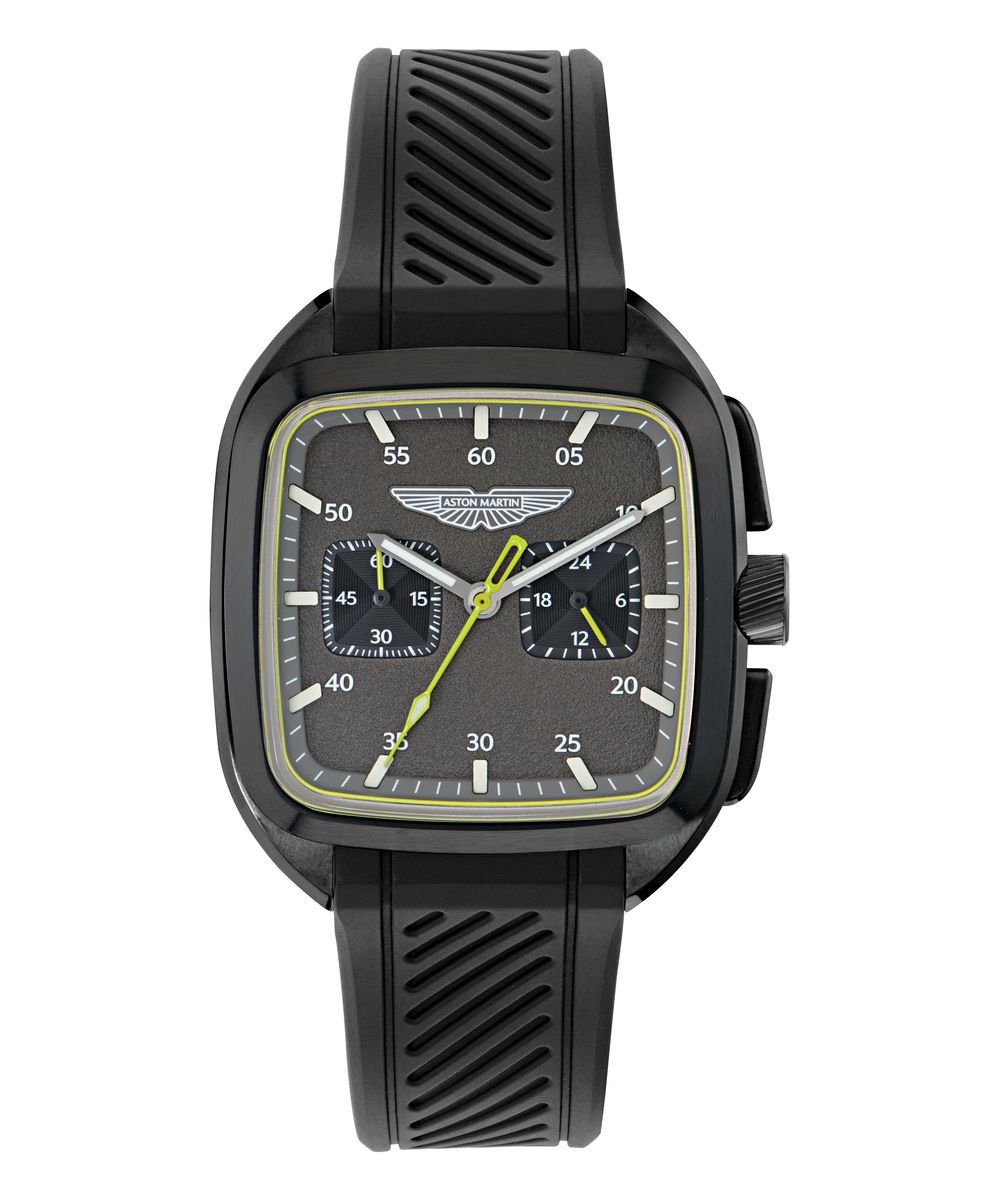 Aston Martin Aml Icon ULT MTIU1S605 Horloge - Siliconen - Zwart - Ø 40.5 mm