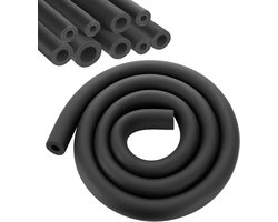 Isolatie voor leidingen, 1.8 m, Ø 16 mm/Ø 22 mm/Ø 32 mm, ideale bescherming voor verwarmingsleidingen, waterleidingen en fitnessapparatuur (dikte 9 mm)