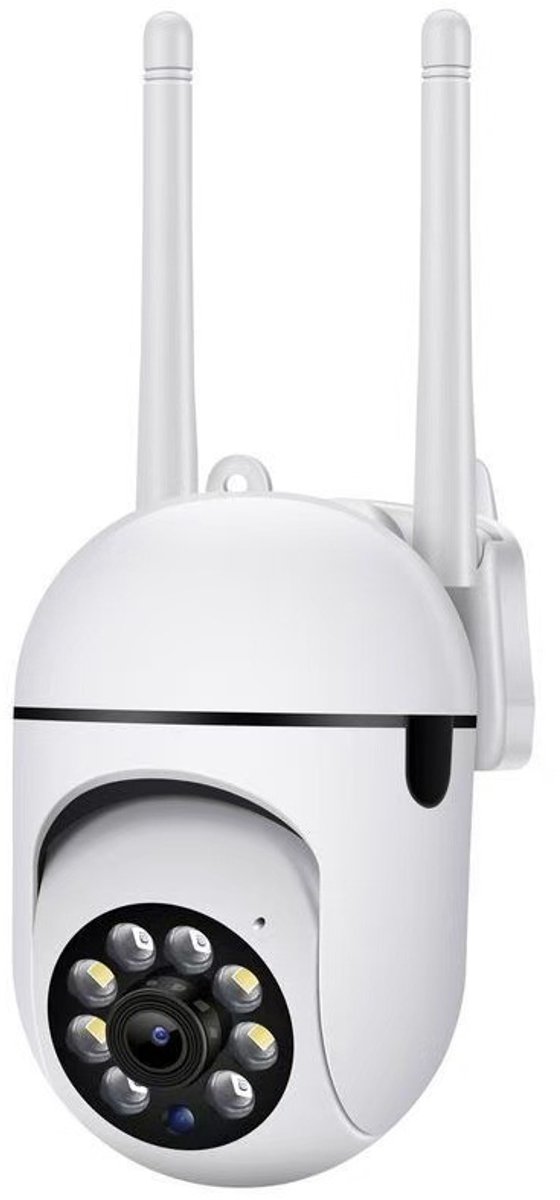 1080P Buiten Wifi Camera met Nachtzicht, Automatische Tracking en Tweeweg Audio van Merkloos — afbeelding 2