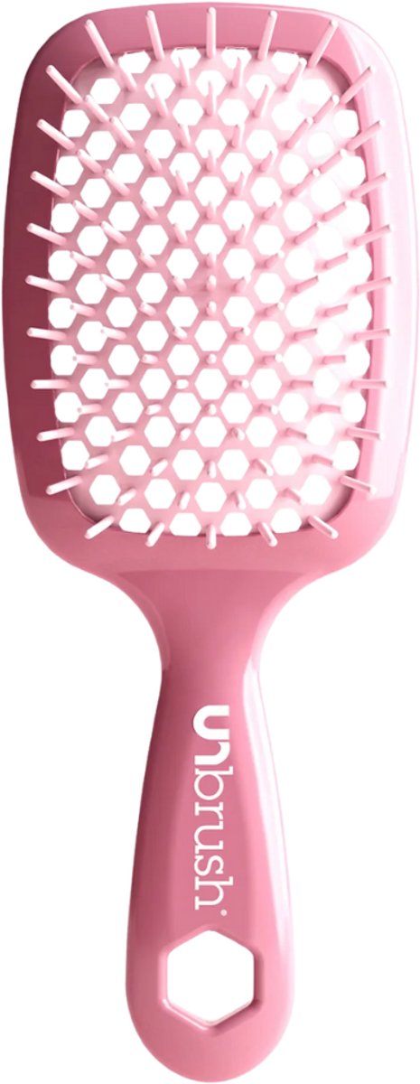 UNbrush Detangling Hair Brush Pastel - Rose