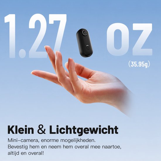 4K Ultra HD actiecamera, waterbestendig, wifi