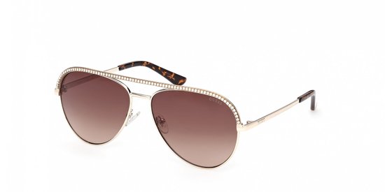 Guess Gu00271 Dames Zonnebril Goud Gradient Brown/CAT3 Vrouw van Merkloos — afbeelding 5